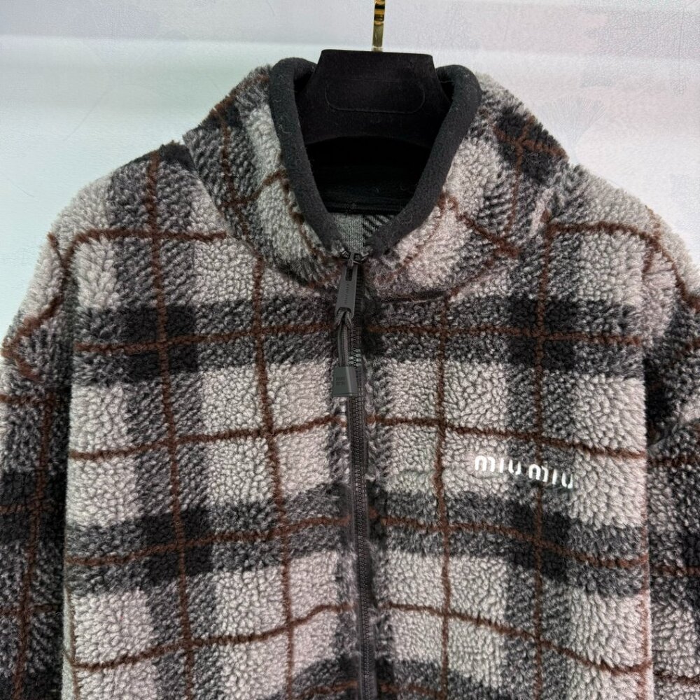 Miu Miu 2025 New Plush Jacket